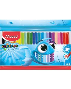 Maped Color'Peps Ocean Medium Felt Tip Pen Set Pack of 24